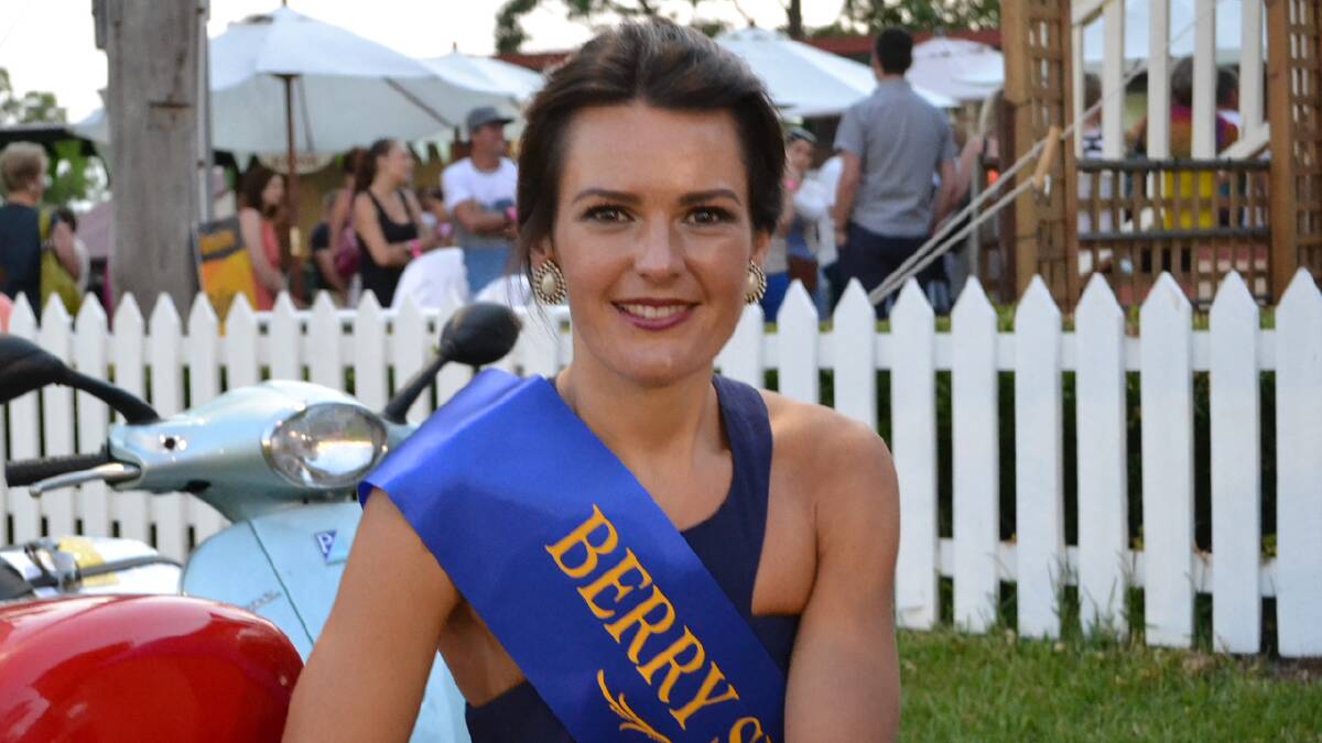 GREAT OPPORTUNITY: Mikhaela Gray is honoured to be the 2014 Berry Showgirl.  Photo: HAYLEY WARDEN