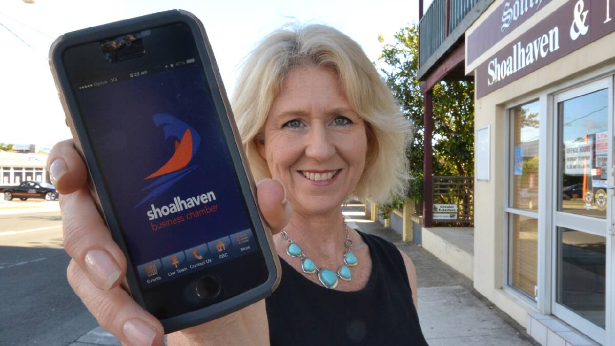 UPWARDLY MOBILE: Mobile app developer Trish Rock puts local businesses at your fingertips.
