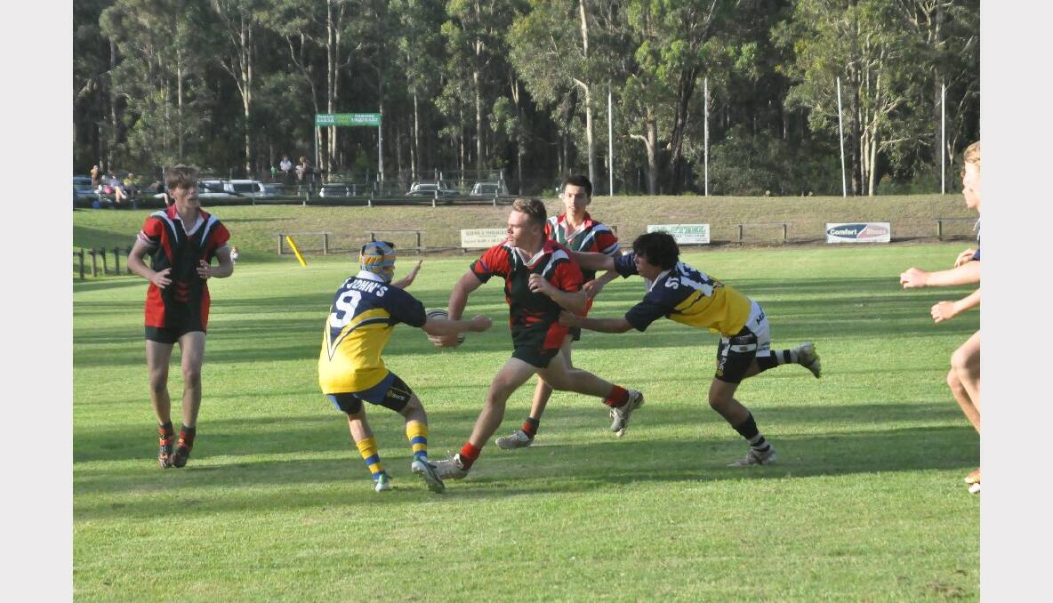 TOP COMP: Action from the summer nines rugby league competition and photos can be ordered by calling 4421 9123 or clicking on the community section on this website.